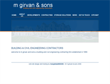 Tablet Screenshot of mgirvanandsons.co.uk